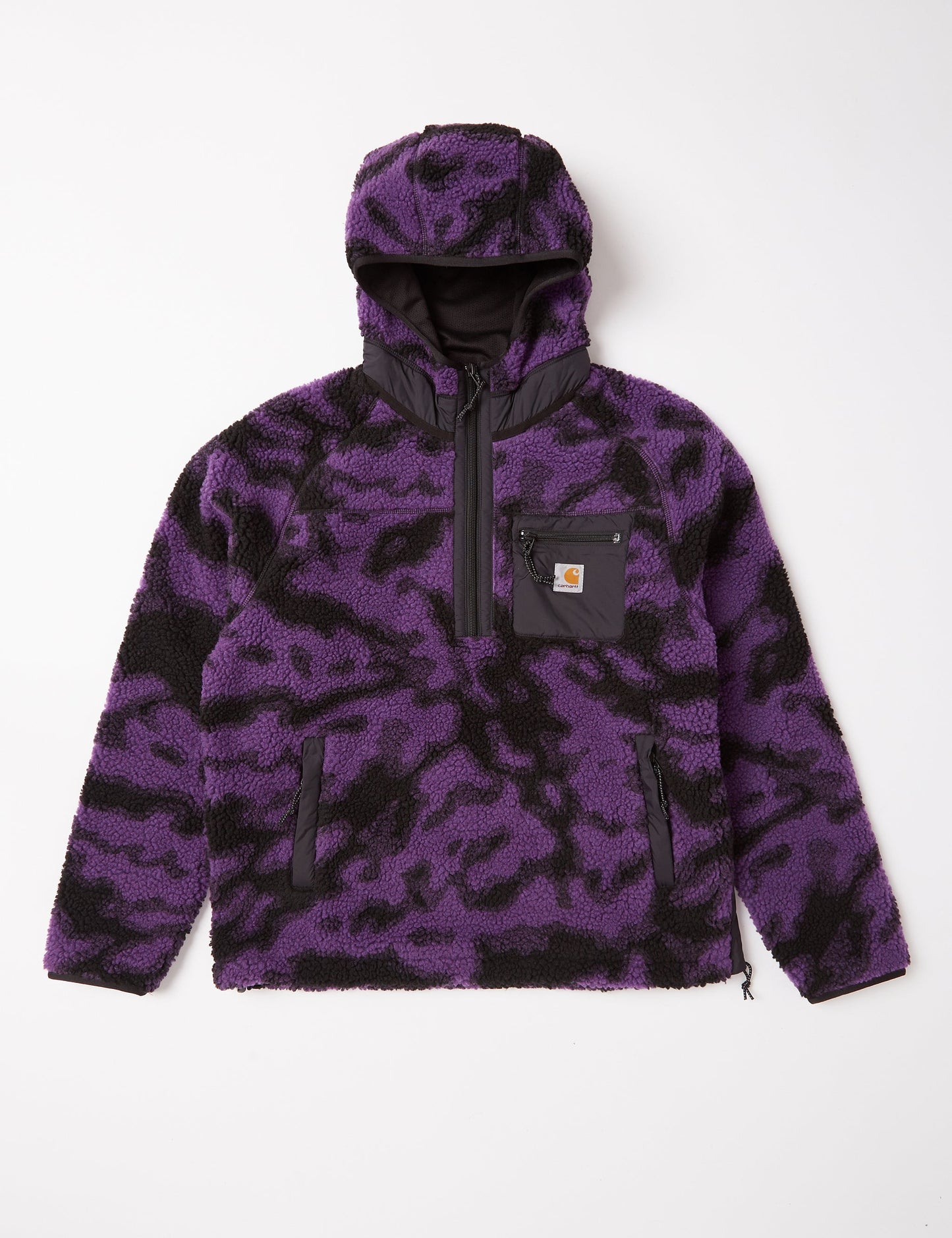 Prentis Fleece Pullover - Camo Blur/Purple