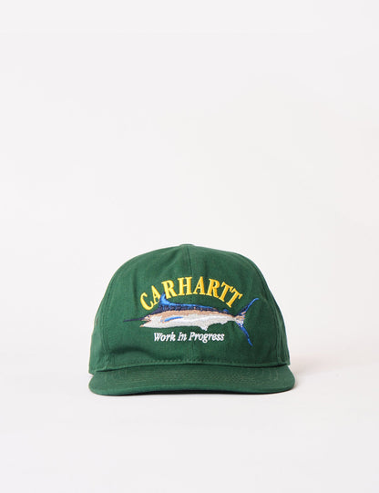 Marlin 6-Panel Cap - Treehouse Green