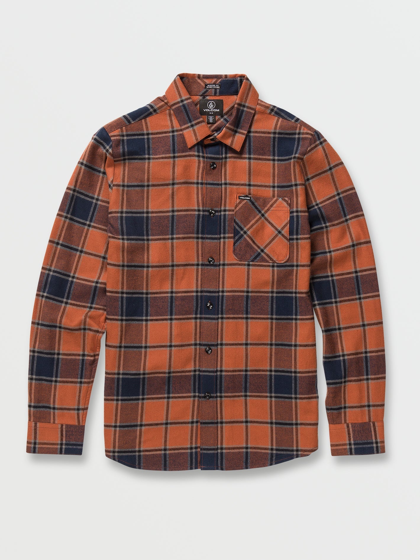 Caden Plaid Long Sleeve Flannel