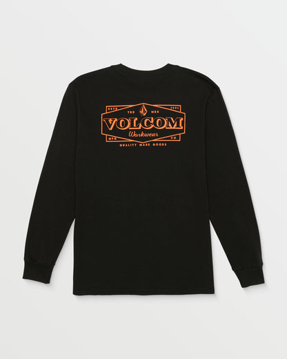 V Workwear Union Long Sleeve Tee