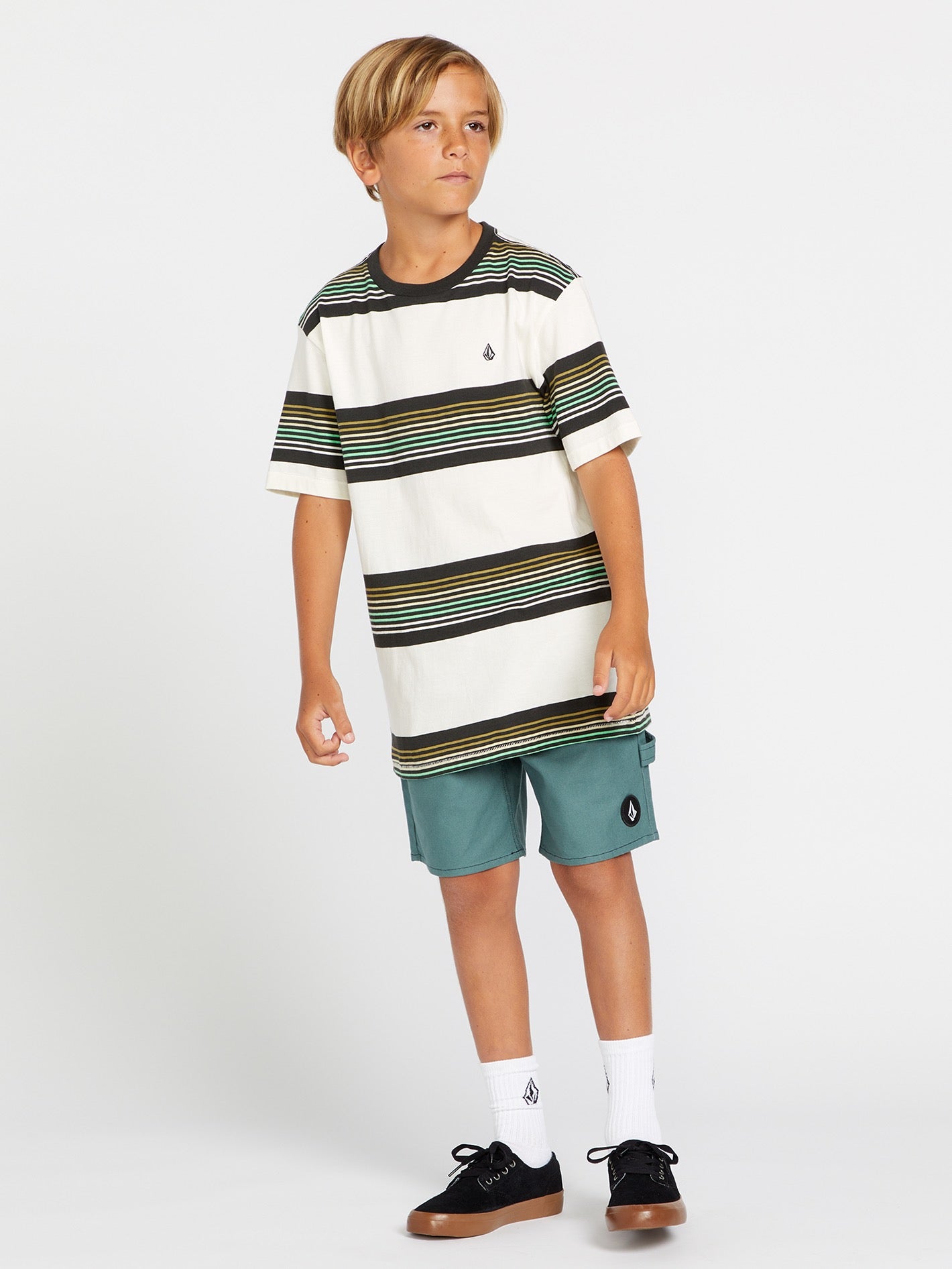 Big Boys Krafter Elastic Waist Shorts