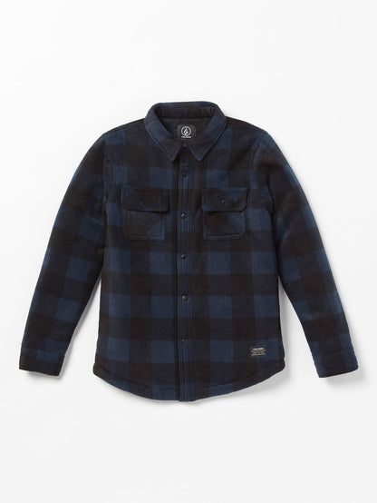 Big Boys Bowered Fleece Flannel