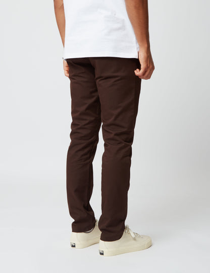 Sid Pant Chino (Slim) - Dark Umber Brown