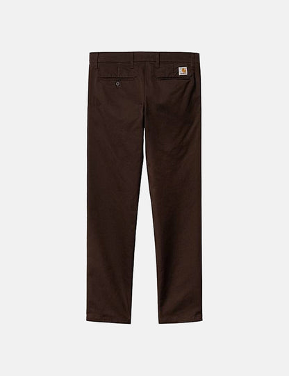 Sid Pant Chino (Slim) - Dark Umber Brown