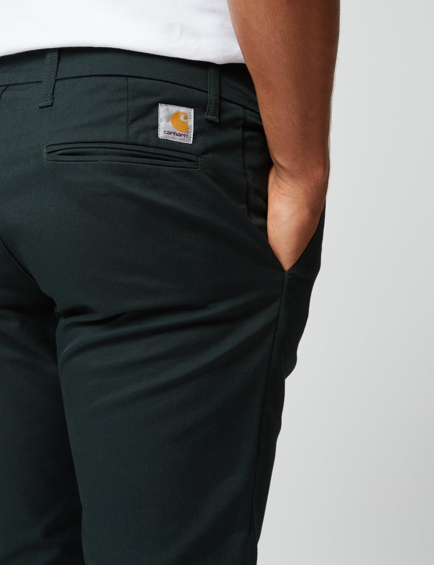 Sid Pant Chino (Slim) - Dark Cedar Green