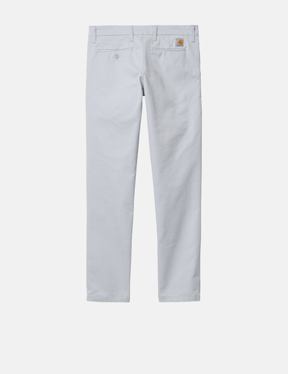 Sid Pant Chino Trousers - Sonic Silver Grey