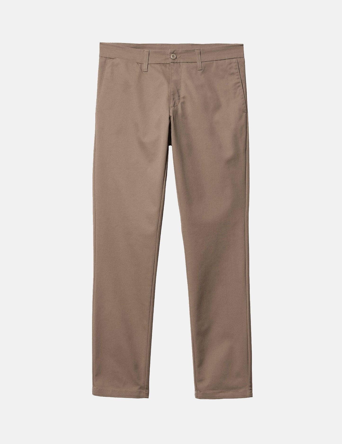 Sid Pant Chino Trousers - Branch Brown Rinsed