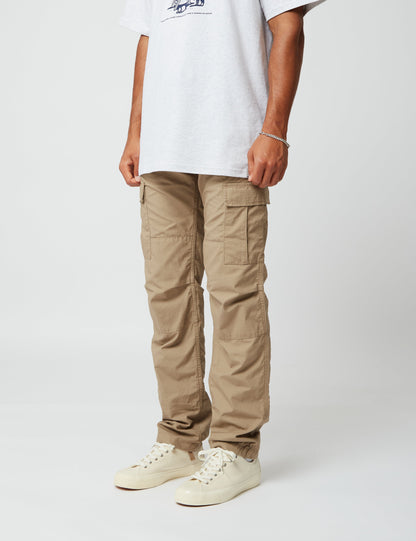 Aviation Pant (Ripstop) - Leather Khaki Rinsed