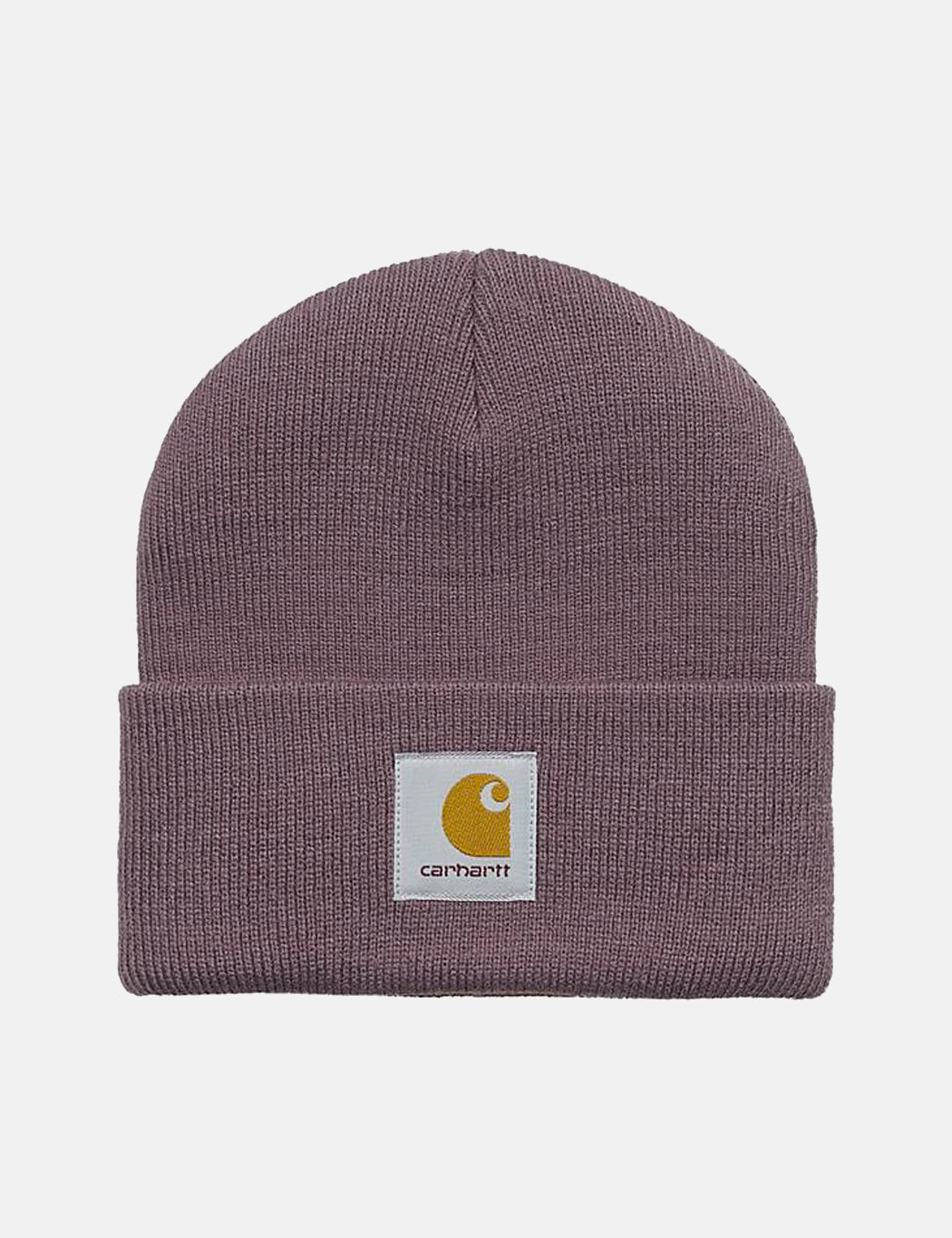 Short Watch Beanie Hat - Misty Thistle Pink