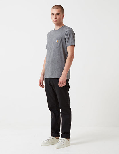 Pocket T-shirt - Dark Grey Heather