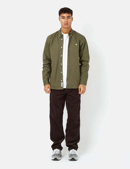 Madison Shirt - Seaweed Green/Wax