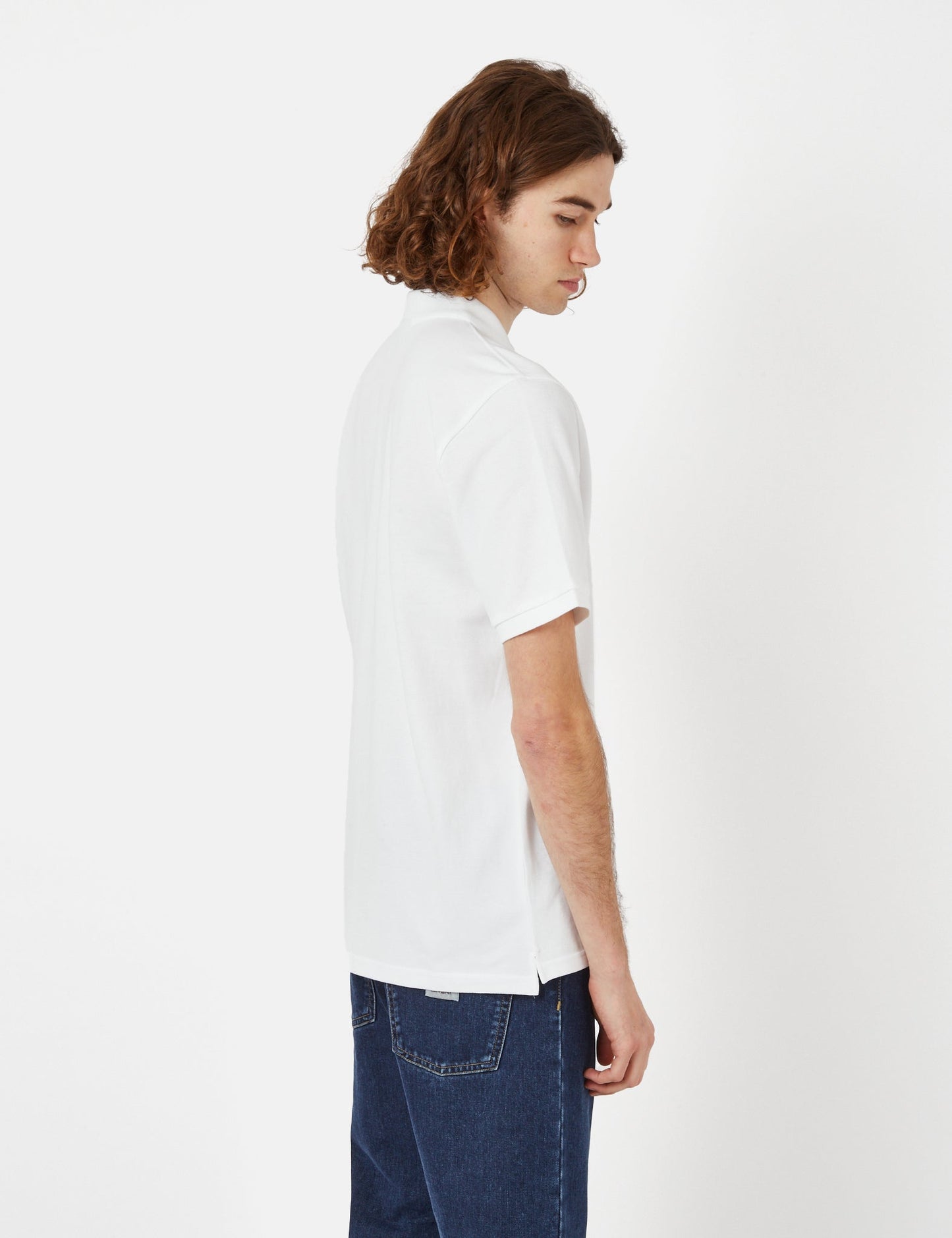 Chase Pique Polo Shirt - White