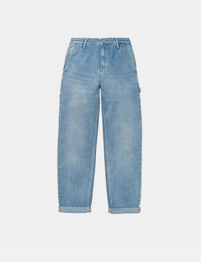 Womens Pierce Pant (Denim) - Light Stone Washed Blue