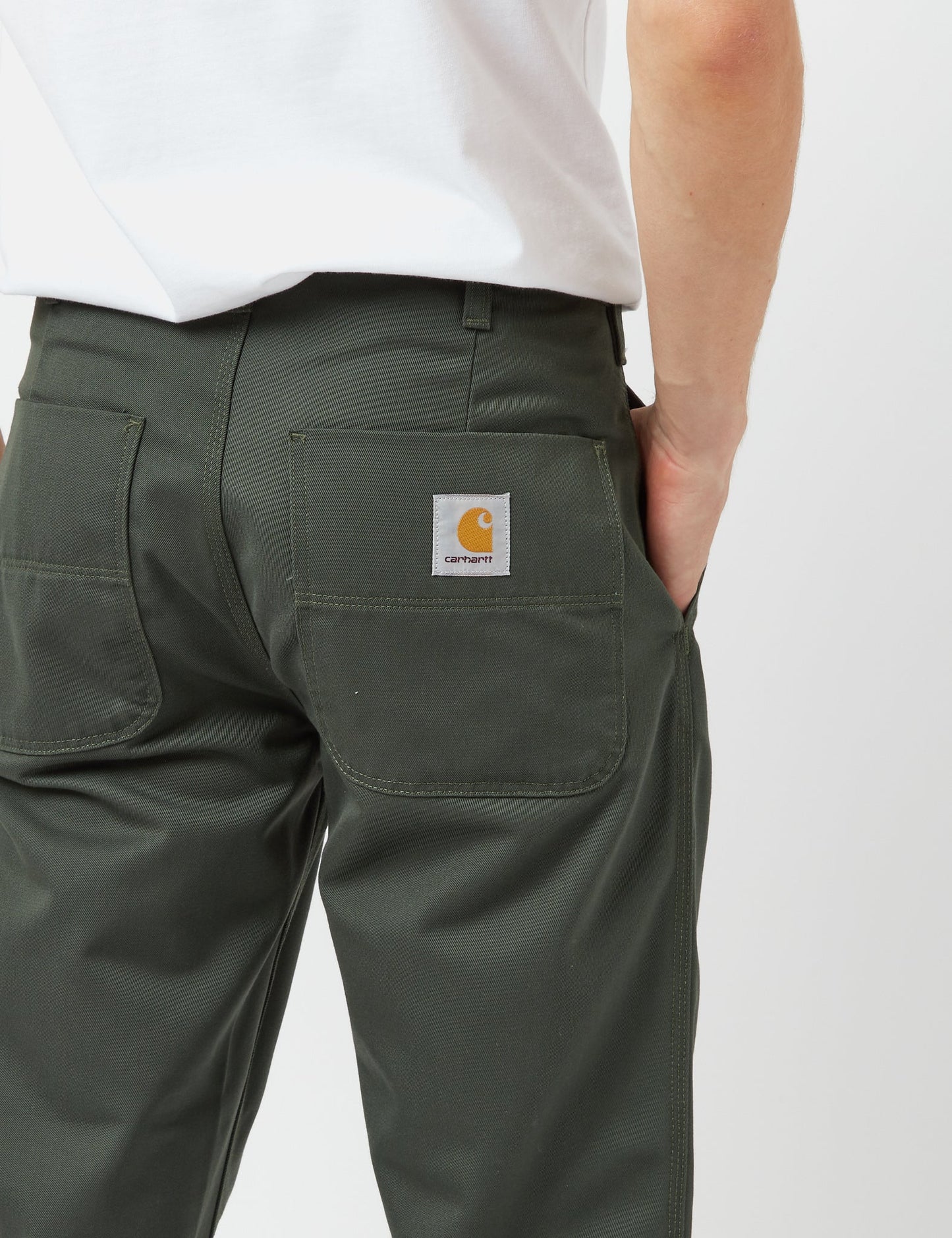 Abbott Pant (Crop Tapered) - Boxwood Green