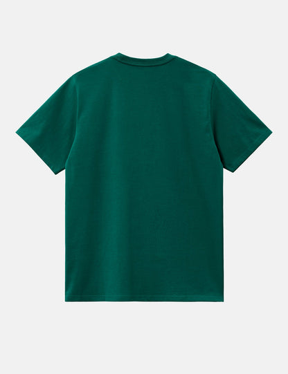 Chase T-Shirt (Loose) - Chervil Green/Gold