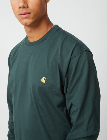 Chase Long Sleeve T-Shirt - Juniper Green