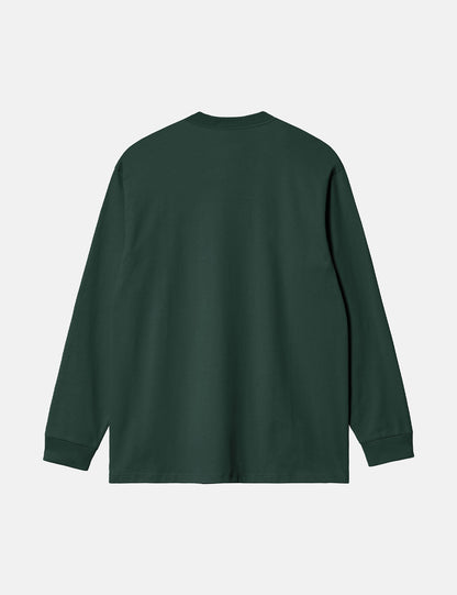 Chase Long Sleeve T-Shirt (Loose) - Discovery Green