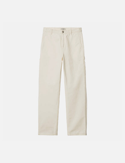 Womens Pierce Pant (Relaxed) - Off White Rinsed