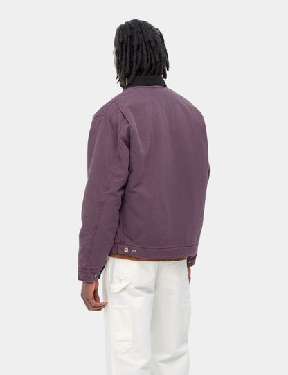 OG Detroit Jacket - Dark Plum/Black