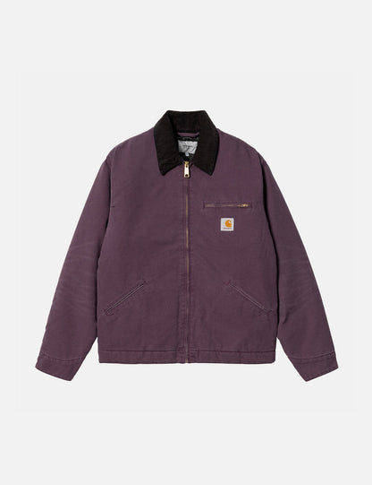 OG Detroit Jacket - Dark Plum/Black