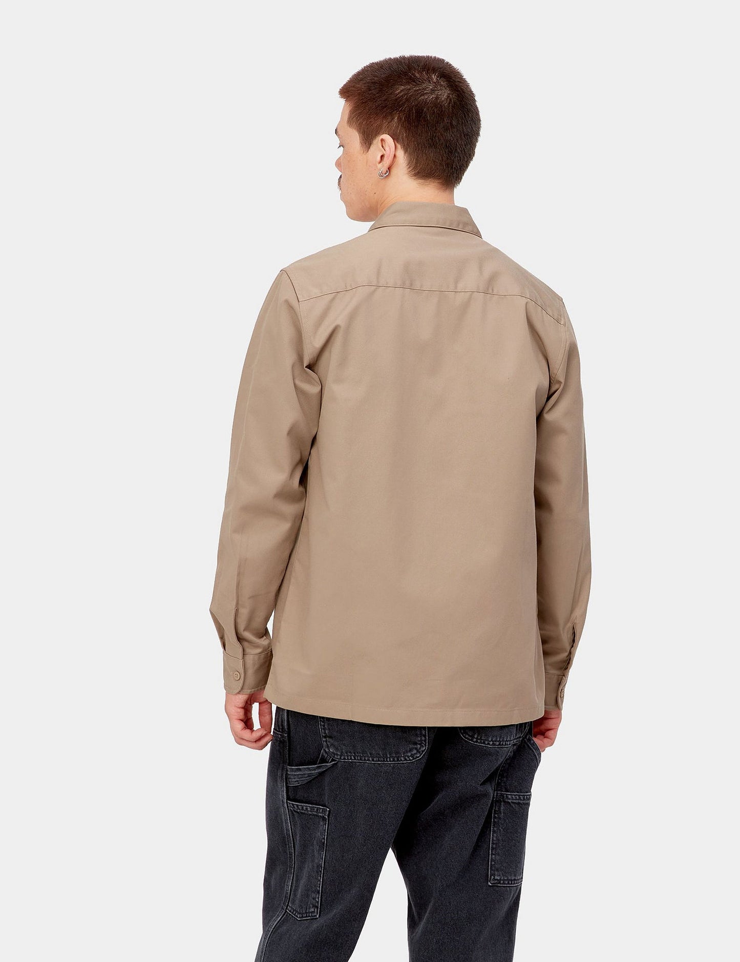 Master Shirt - Khaki Leather Brown