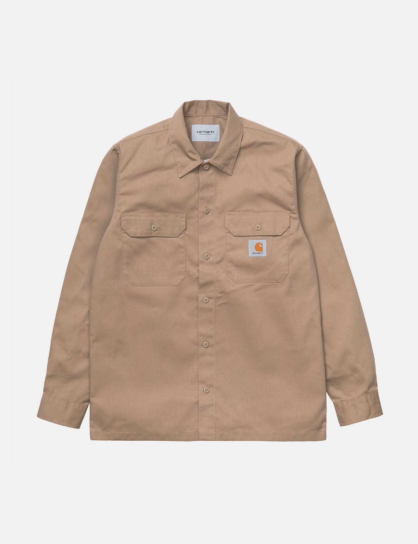 Master Shirt - Khaki Leather Brown