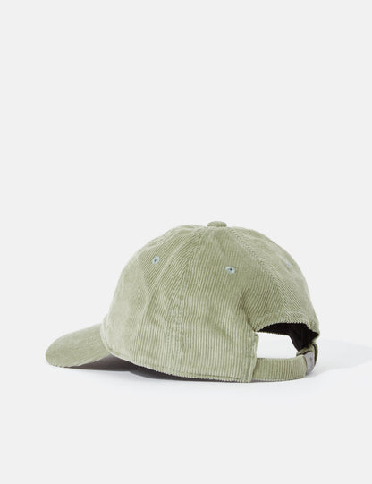 Harlem Cap (Cord) - Heavy Stone Wash Yucca Green/Wax