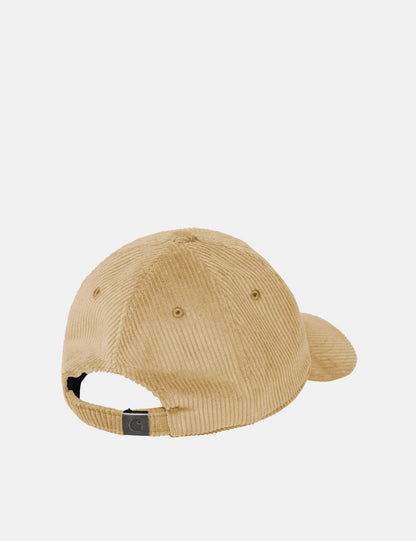 Harlem Cord Cap (6-Panel) - Sable Khaki