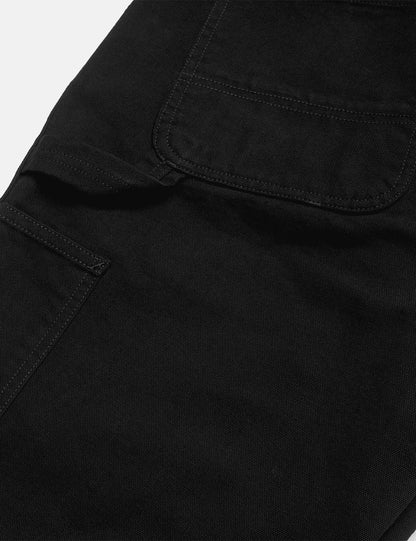 Double Knee Pant (Relaxed/Straight) - Black