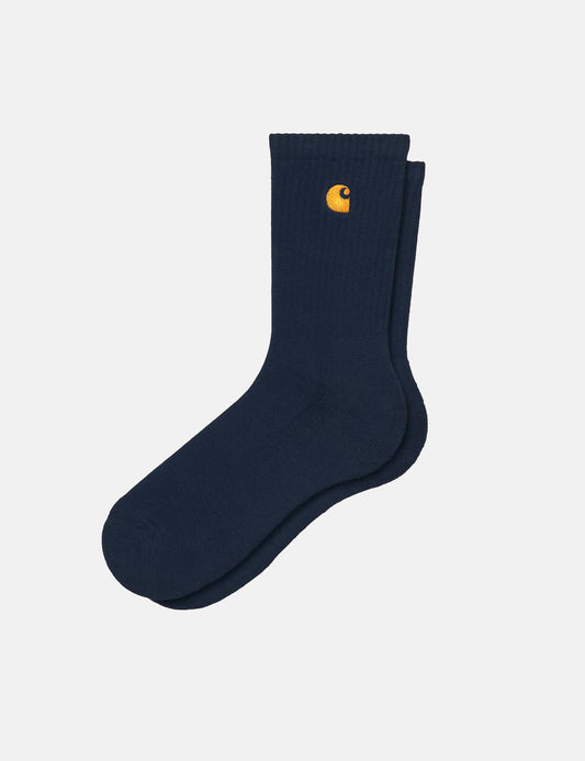 Chase Socks - Dark Navy Blue