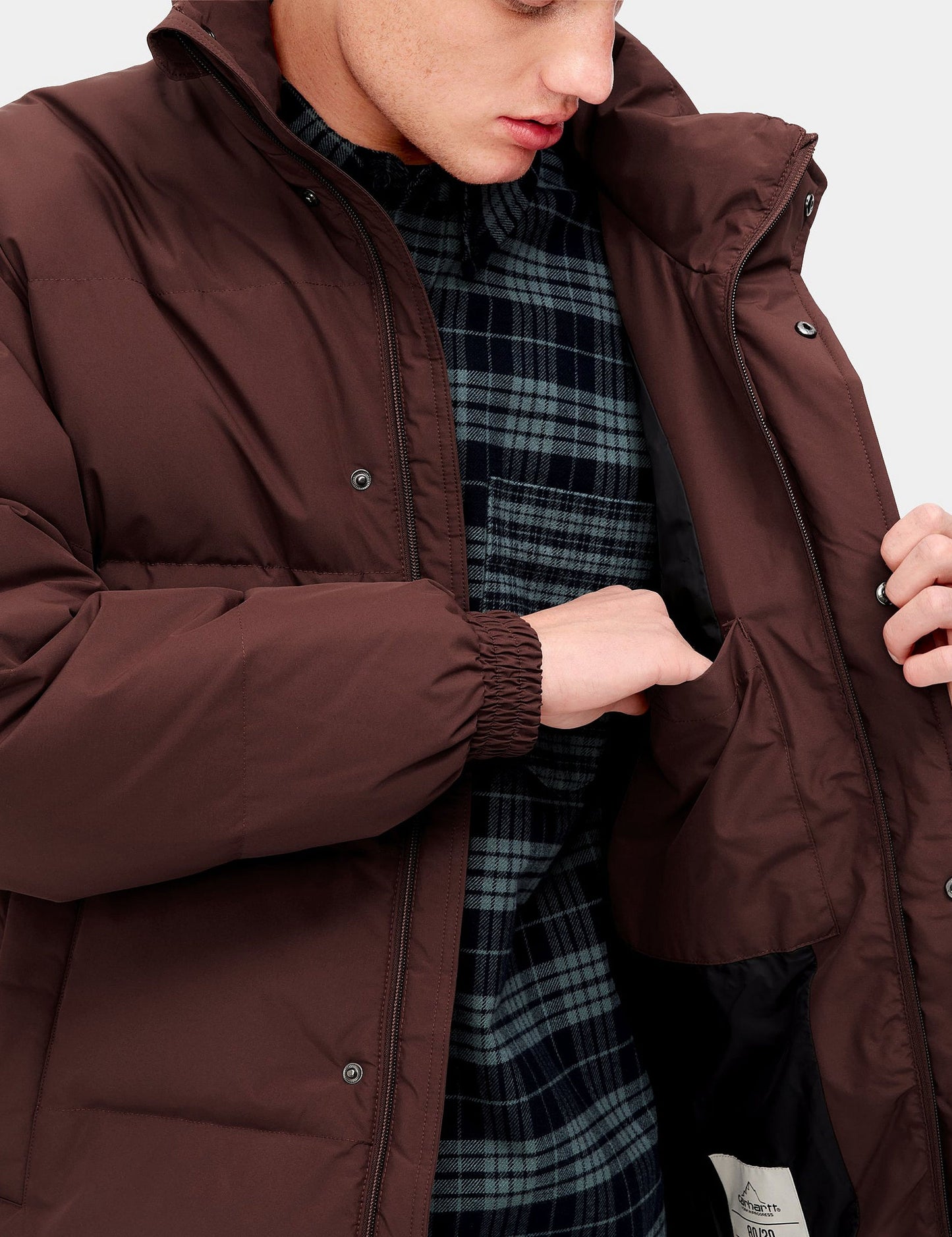 Danville Jacket - Ale Brown/White