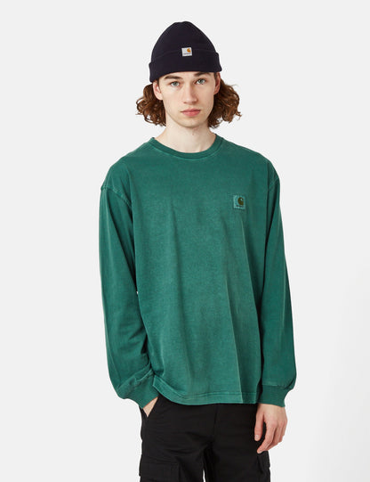 Nelson Long Sleeve T-Shirt (Loose) - Botanic Green