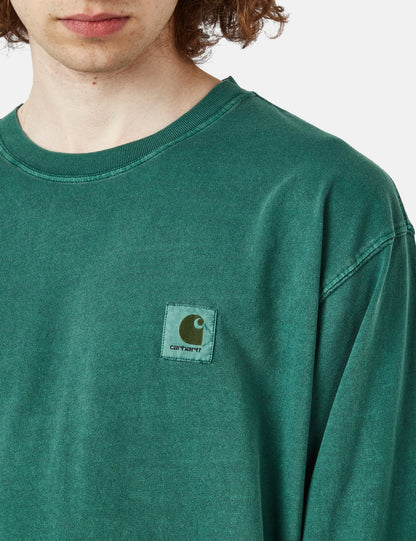 Nelson Long Sleeve T-Shirt (Loose) - Botanic Green