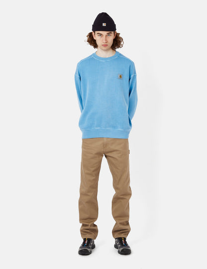 Nelson Sweatshirt - Piscine Blue