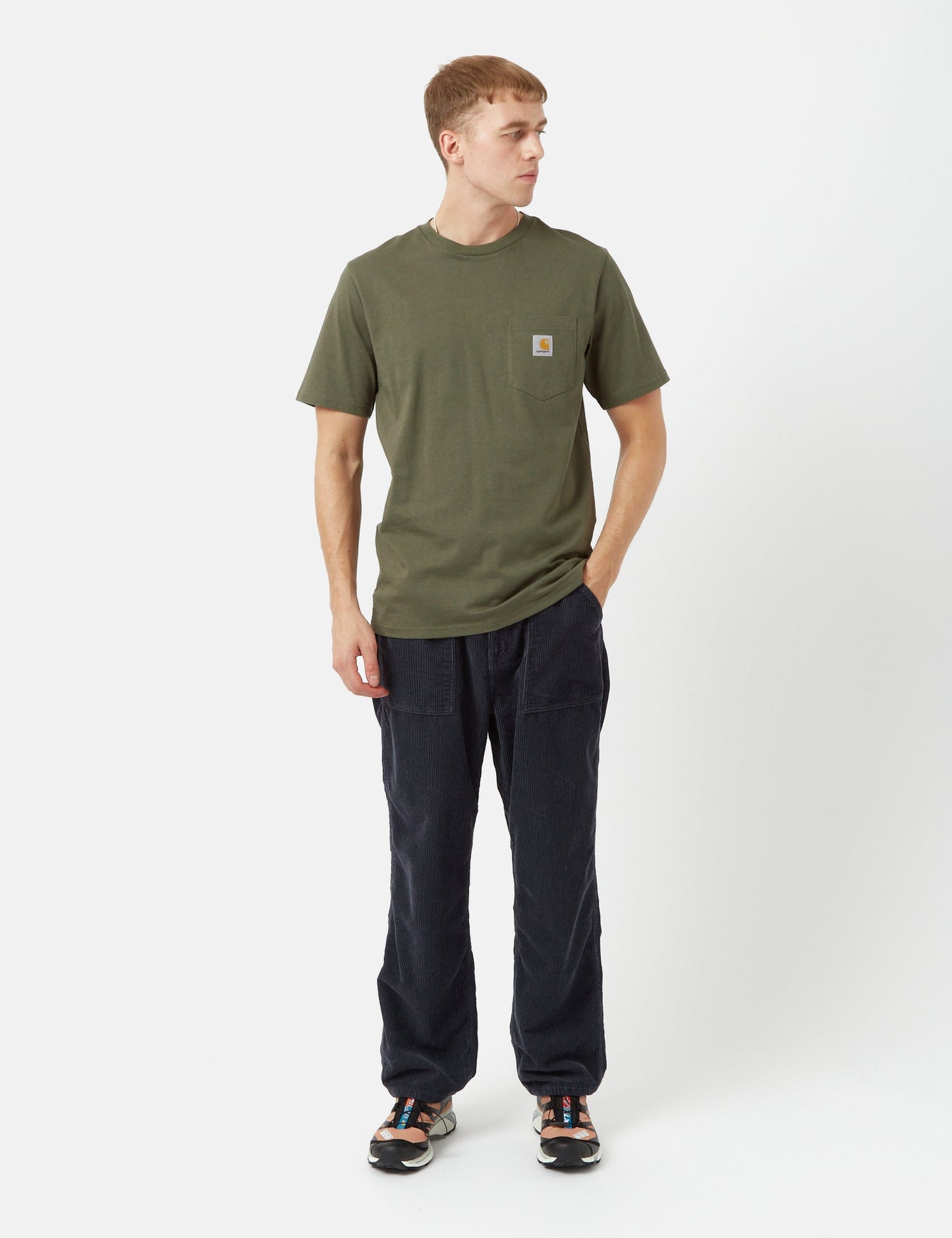 Pocket T-Shirt - Seaweed Green