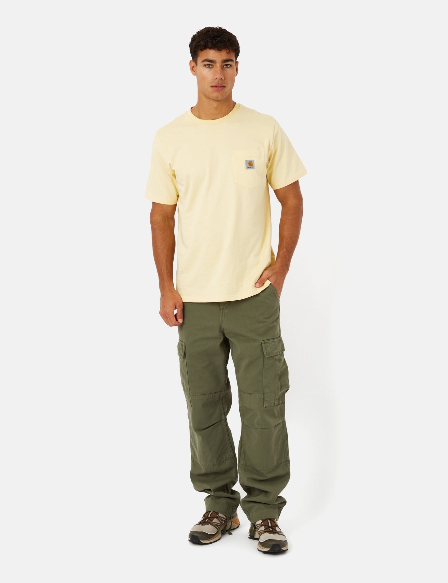 Pocket T-Shirt (Regular) - Citron Yellow