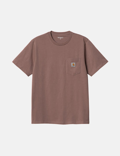 Pocket T-Shirt (Regular) - Lupinus Red