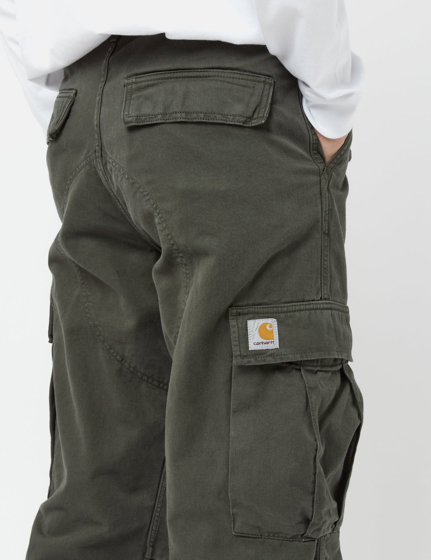 Regular Cargo Pant (Moraga Cotton Twill) - Boxwood Green