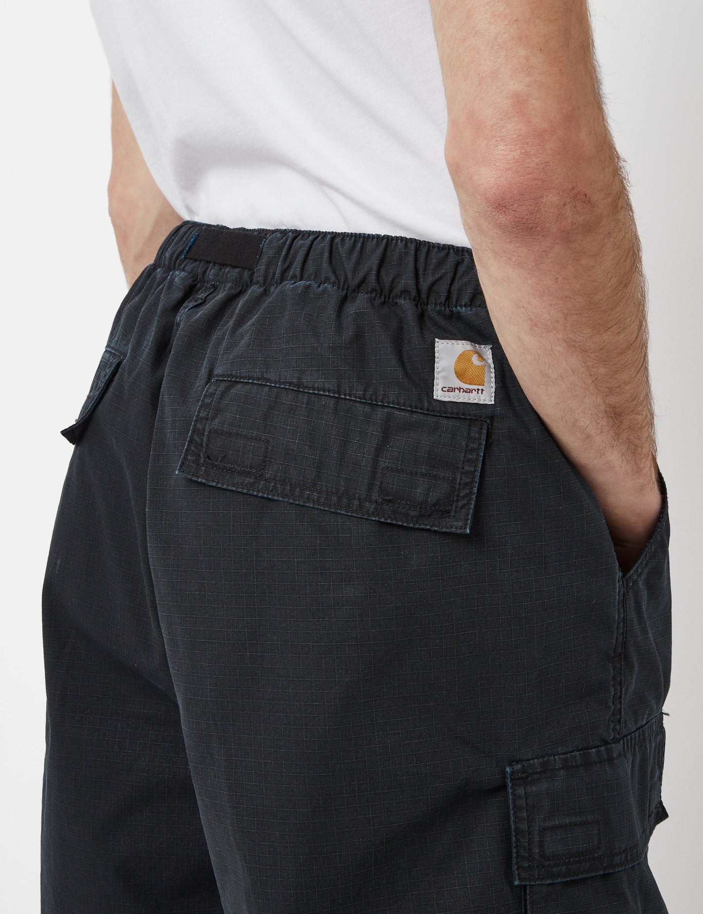 Wynton Shorts (Ripstop) - Black/Amalfi Blue