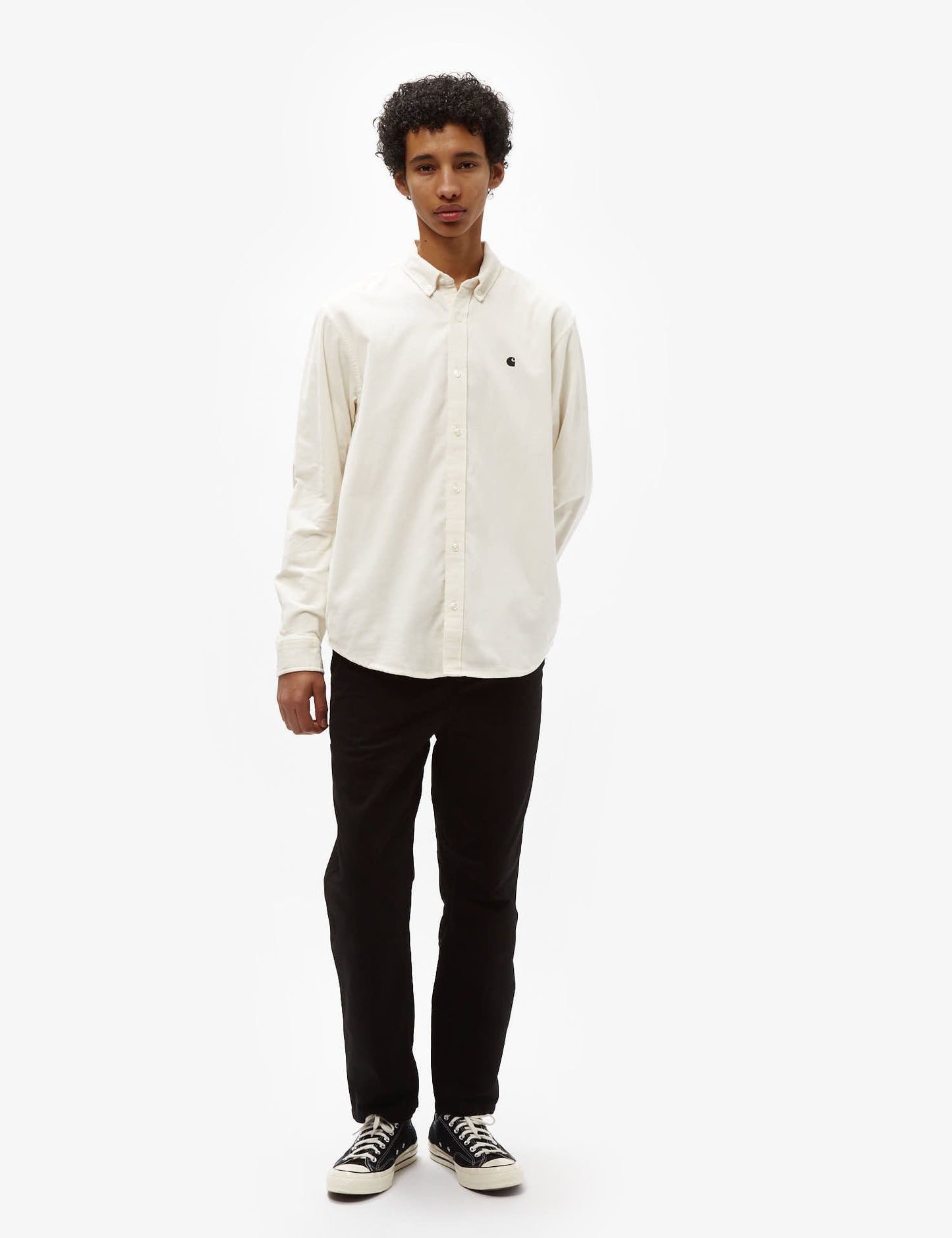 Madison Fine Cord Shirt (Regular) - Wax/Black