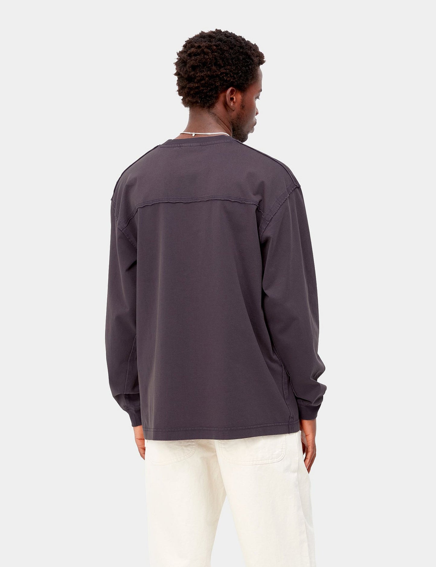 Marfa Long Sleeve T-Shirt - Artichoke Purple