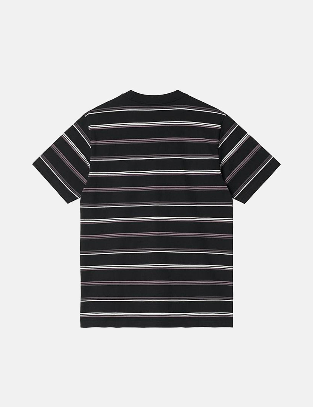 Vonn Stripe T-Shirt - Black/Artichoke Purple