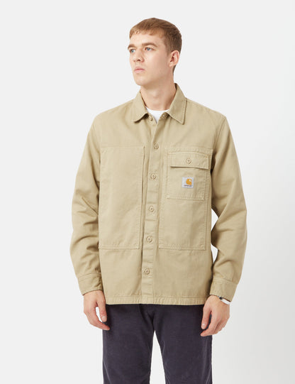 Charter Long Sleeve Shirt - Ammonite Brown