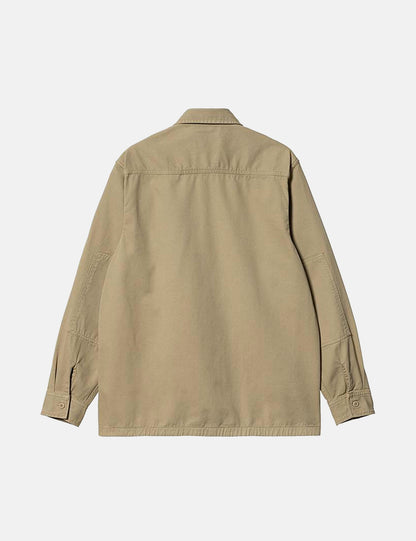 Charter Long Sleeve Shirt - Ammonite Brown