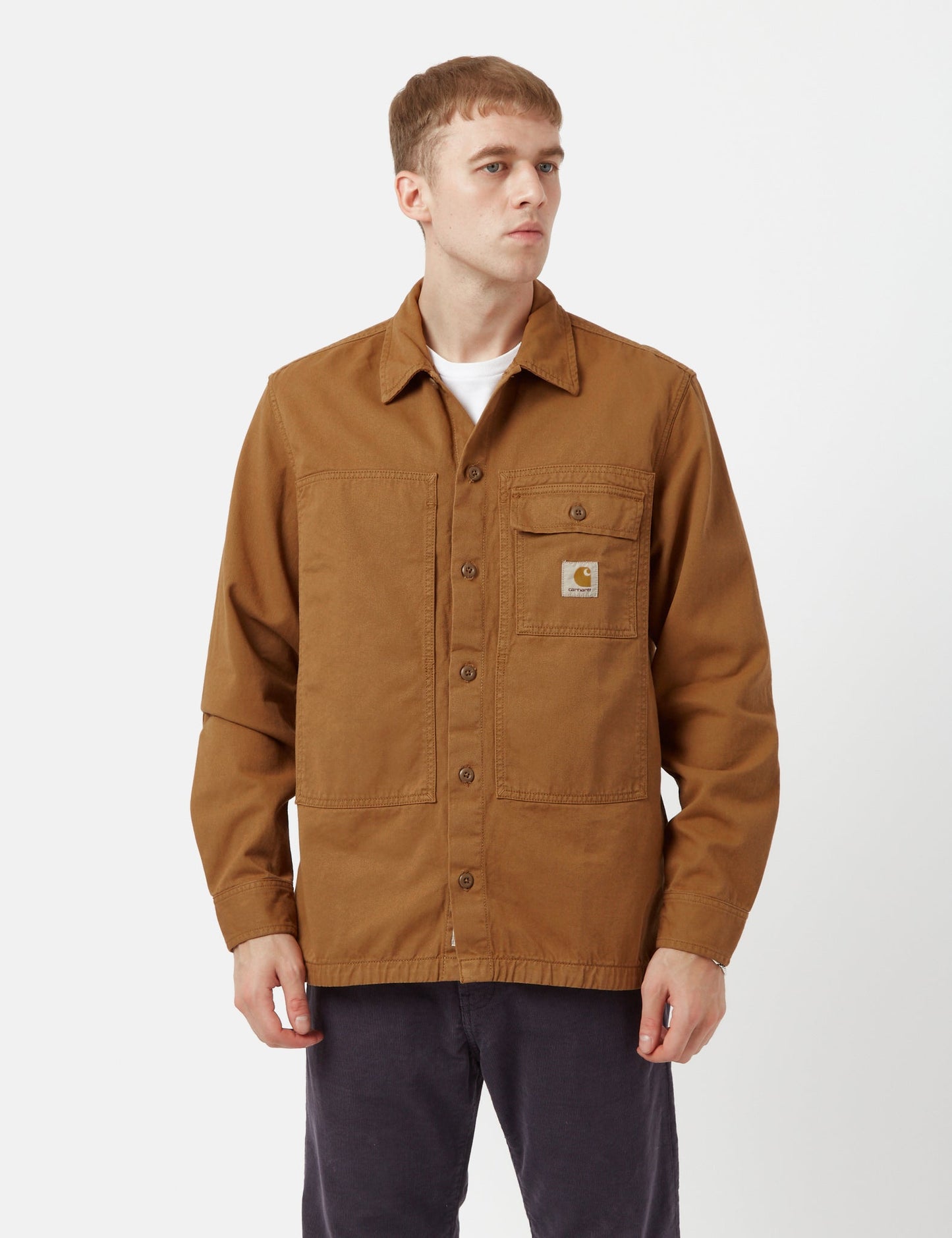 Charter Long Sleeve Shirt - Jasper Camel