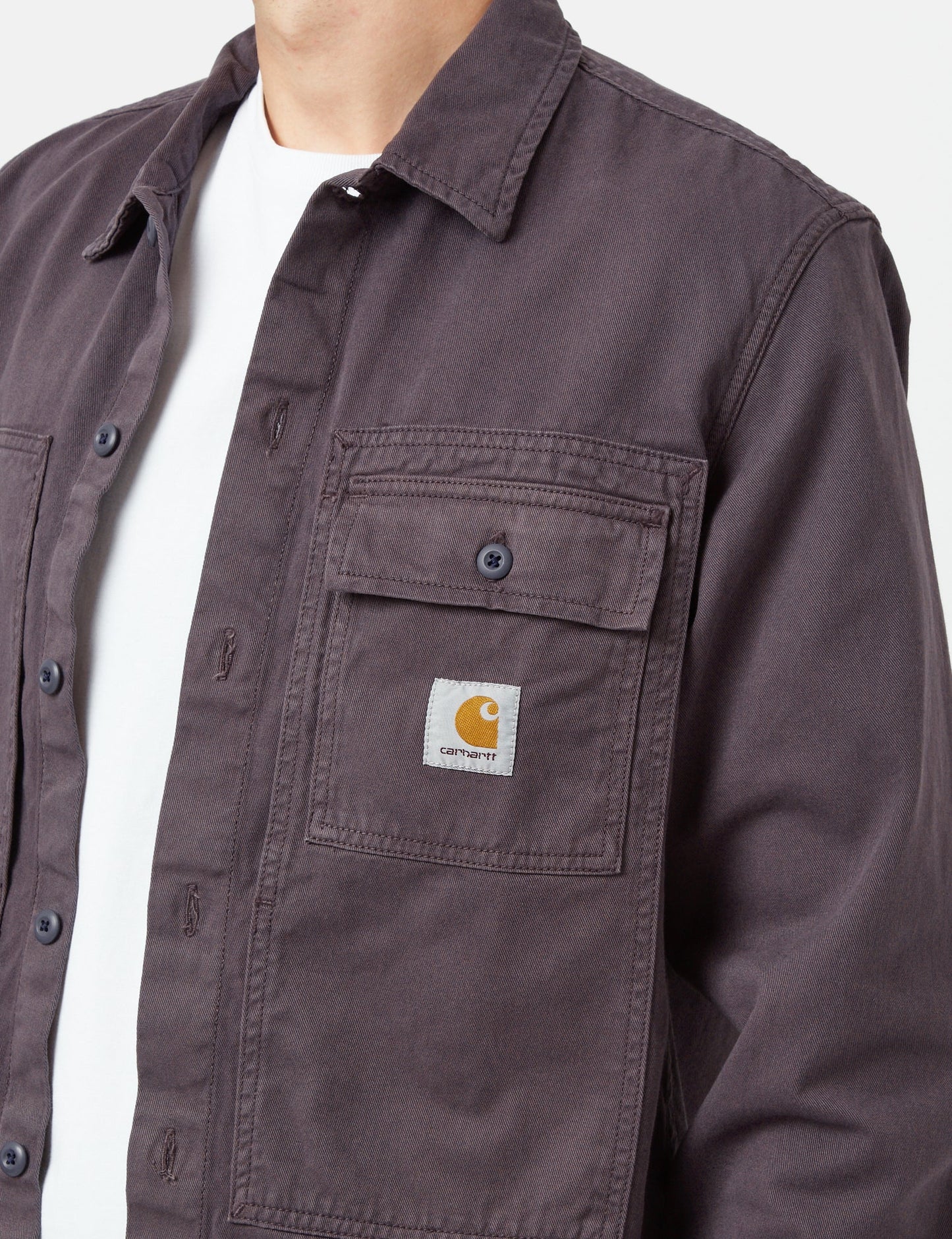 Charter Long Sleeve Shirt - Artichoke Purple