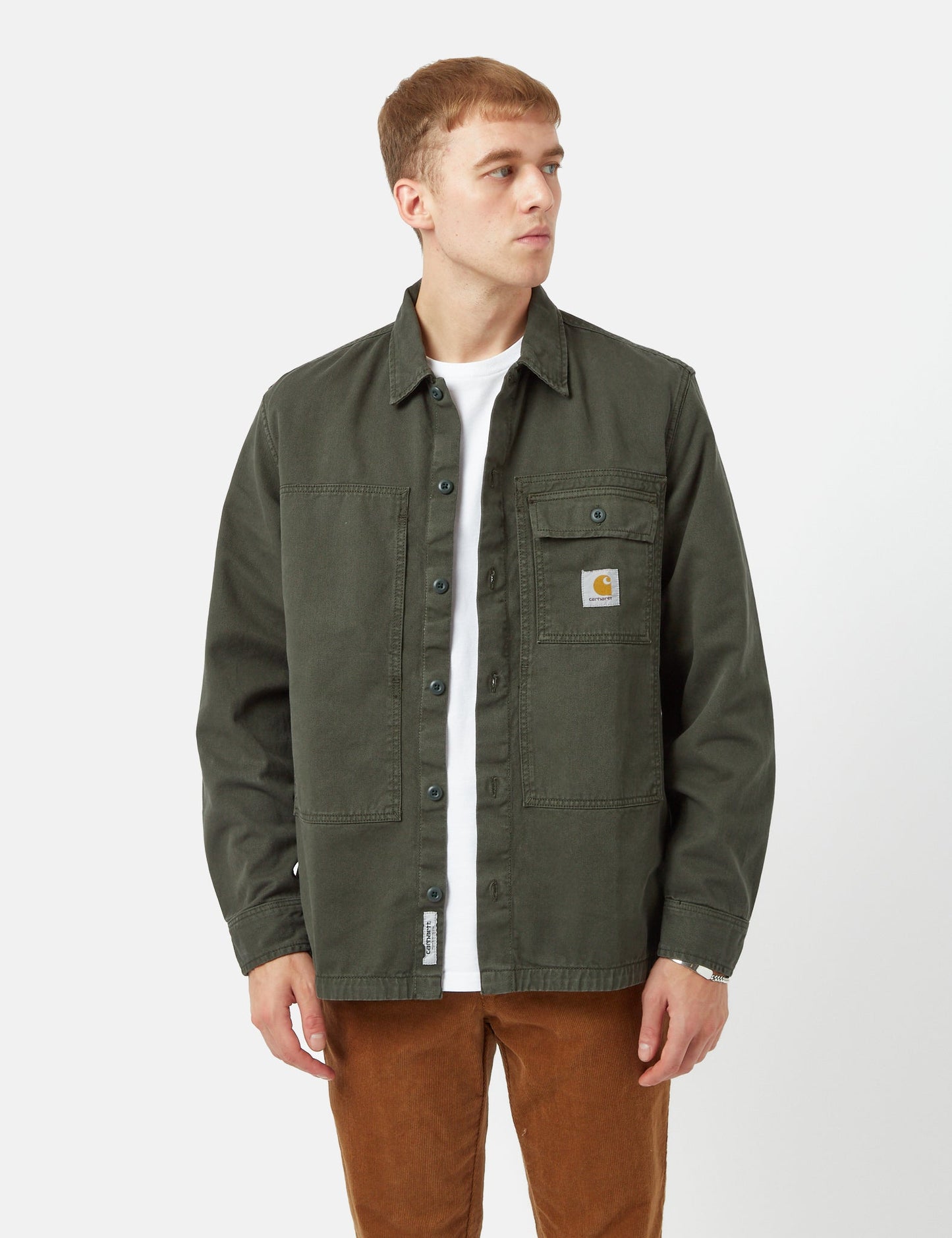 Charter Long Sleeve Shirt - Boxwood Green