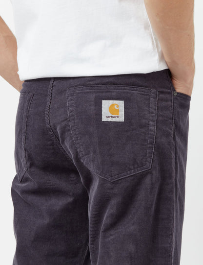 Pontiac Cord Pant (Relaxed) - Artichoke Purple