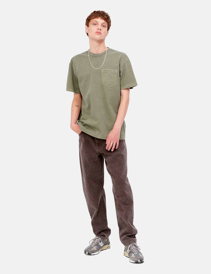 Duster Pocket T-Shirt - Seaweed Green