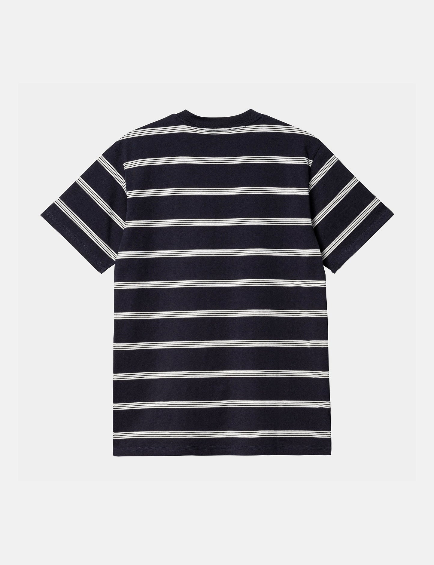 Glover Stripe T-Shirt - Dark Navy Blue/Wax/Wax